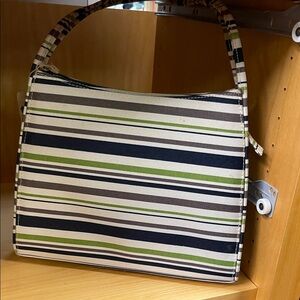 Striped Women's Handbag